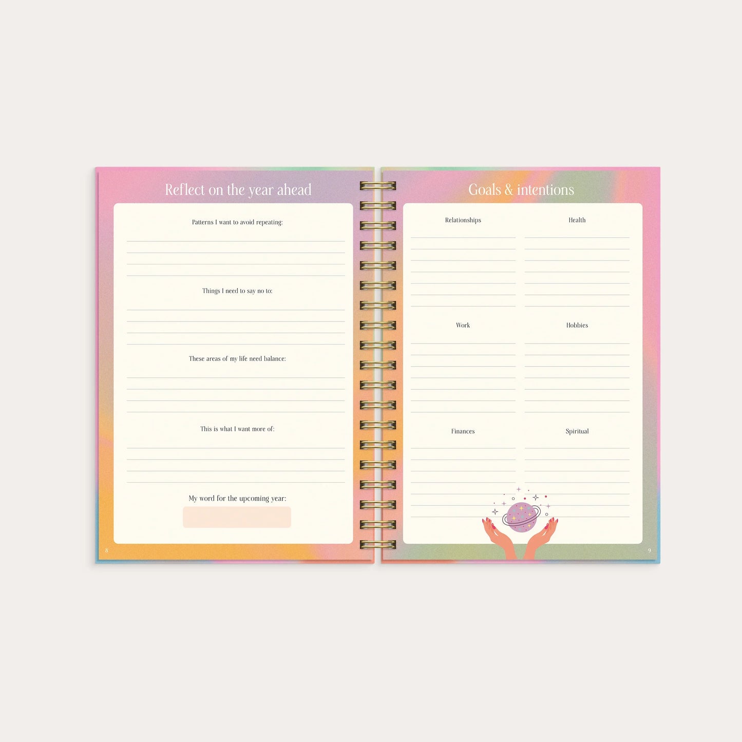 Norasin Self Care Planner — Wellness & Mindfulness Journal | Daily Habits, Reflection & Personal Well-Being