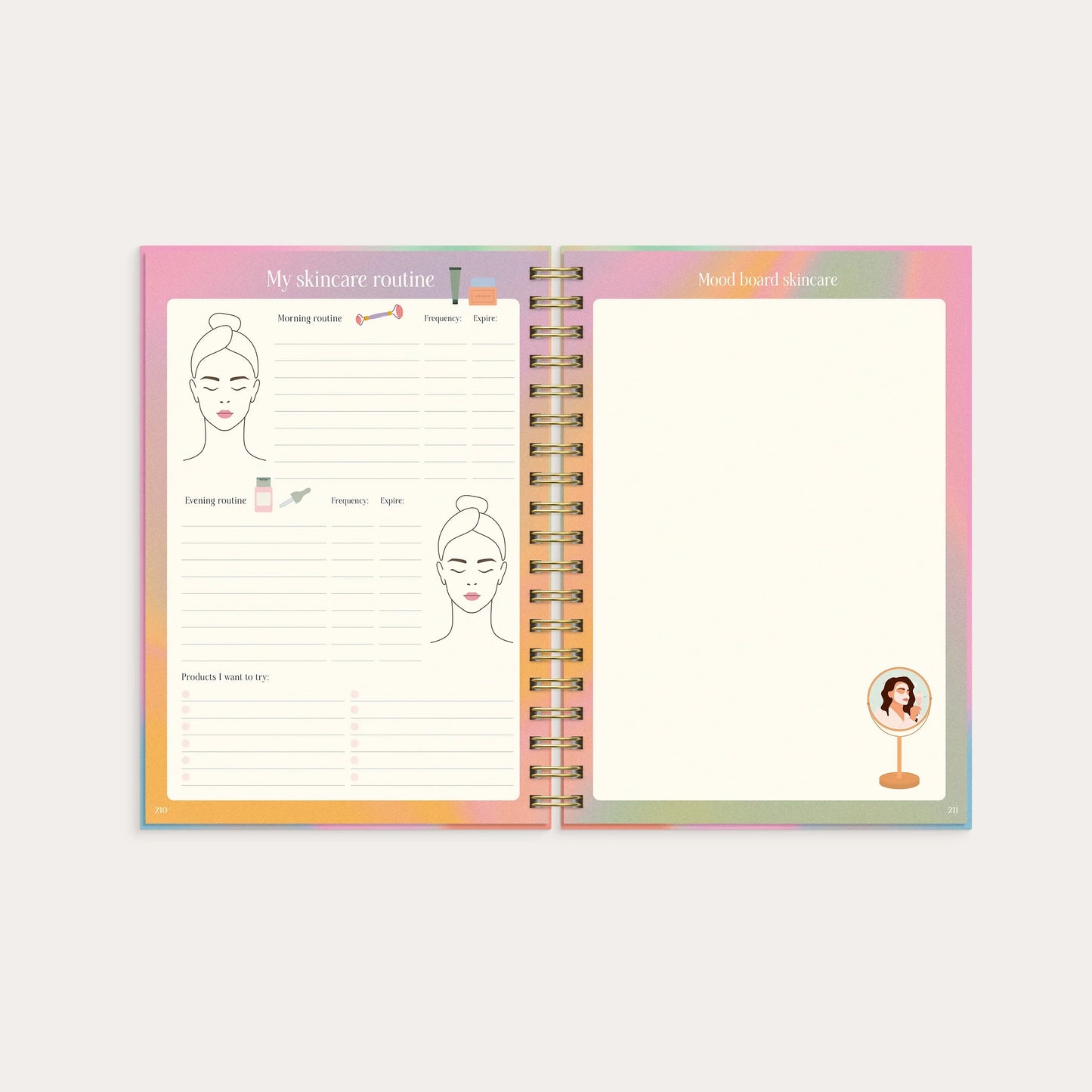 Norasin Self Care Planner — Wellness & Mindfulness Journal | Daily Habits, Reflection & Personal Well-Being