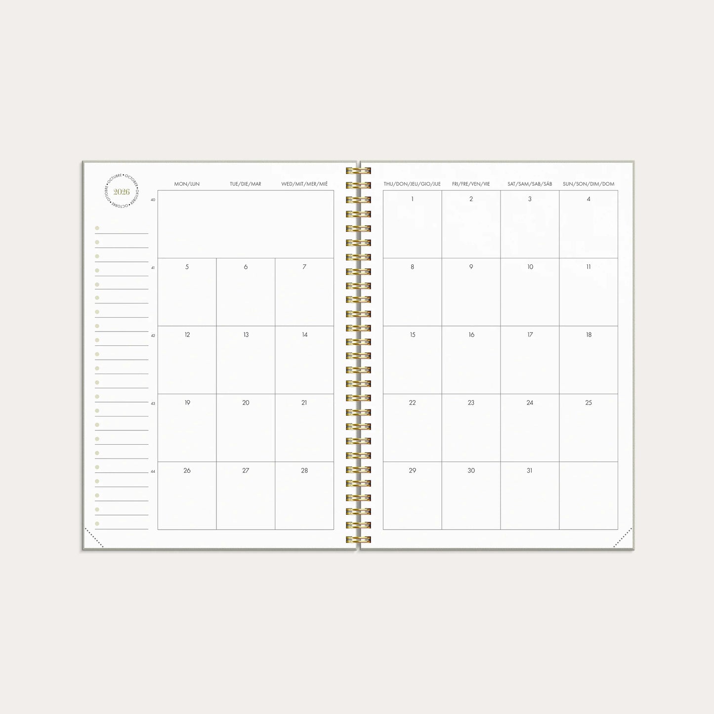 Norasin Life Planner Essentials A5 2026–2027 — Dated Daily Planner | Goal Setting, Time Management & Personal Organization