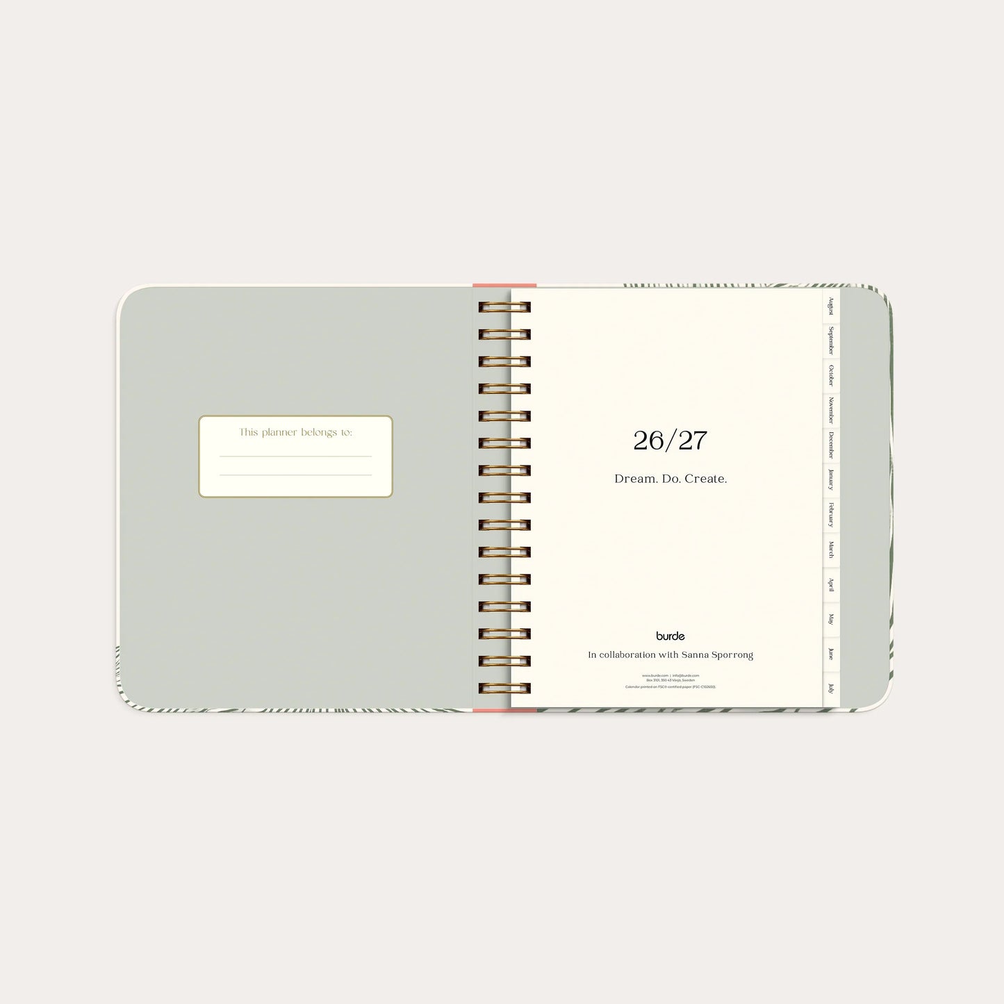 Norasin 2026–2027 Green Flow Life Planner — Dated Goal & Productivity Planner | Daily Organization, Goal Setting & Personal Growth