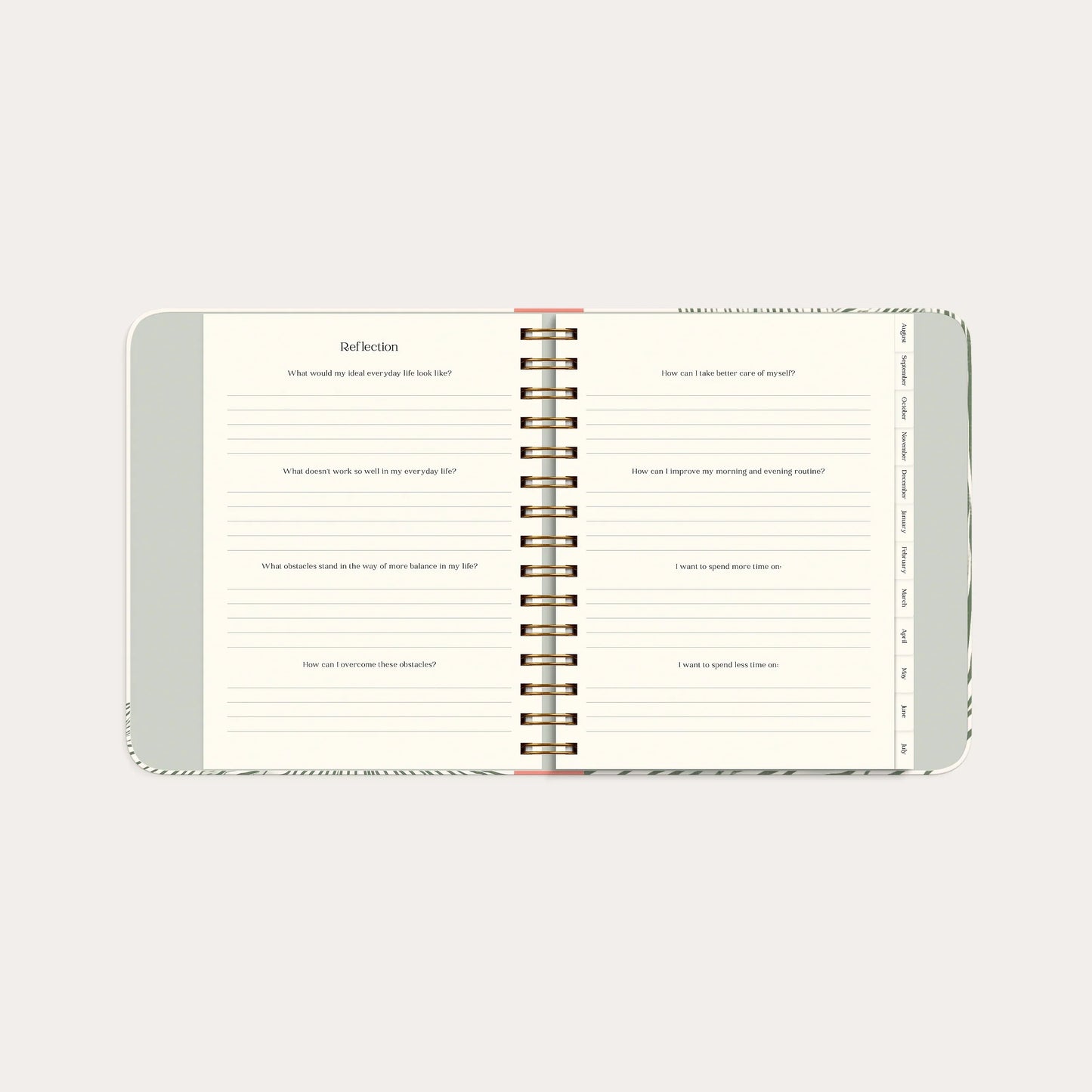 Norasin 2026–2027 Green Flow Life Planner — Dated Goal & Productivity Planner | Daily Organization, Goal Setting & Personal Growth