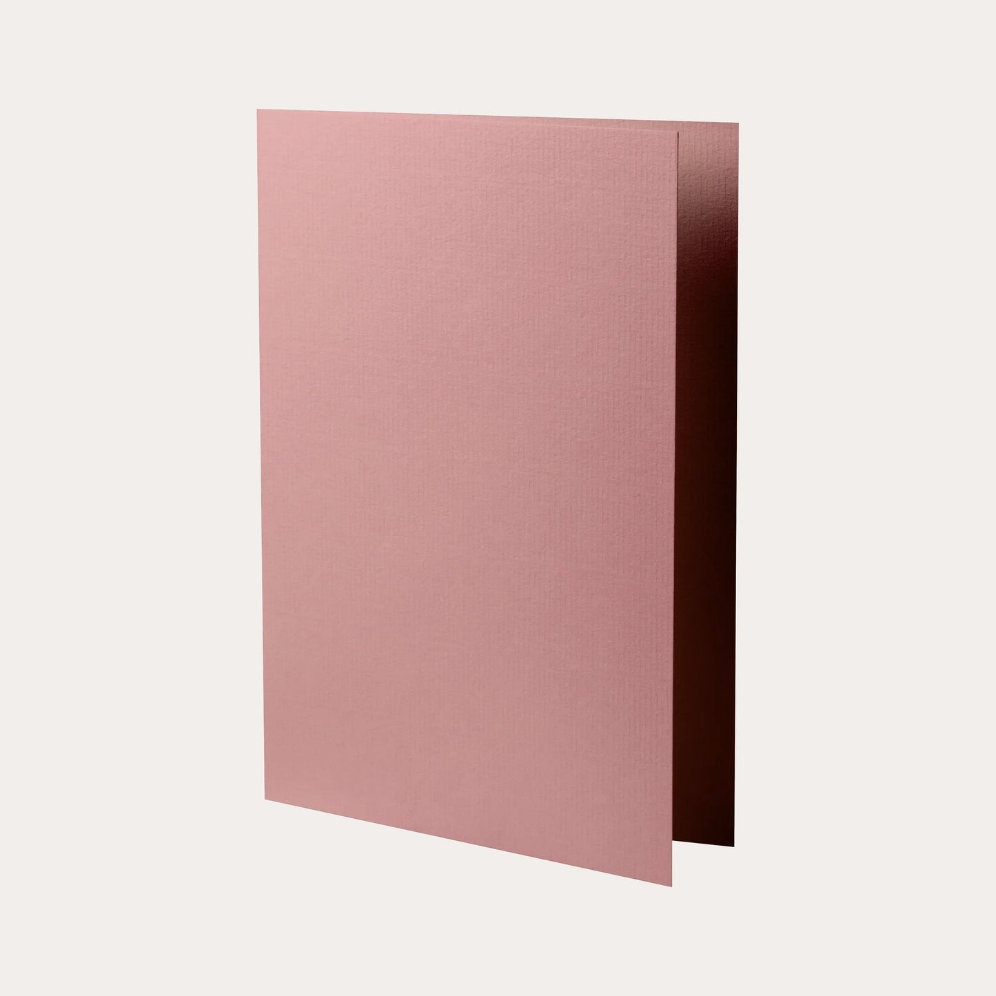 Norasin A5 Double Folded Cards (5-Pack) — Premium Dusty Pink Greeting Cards | Invitations, Thank You Notes & Personalized Messages